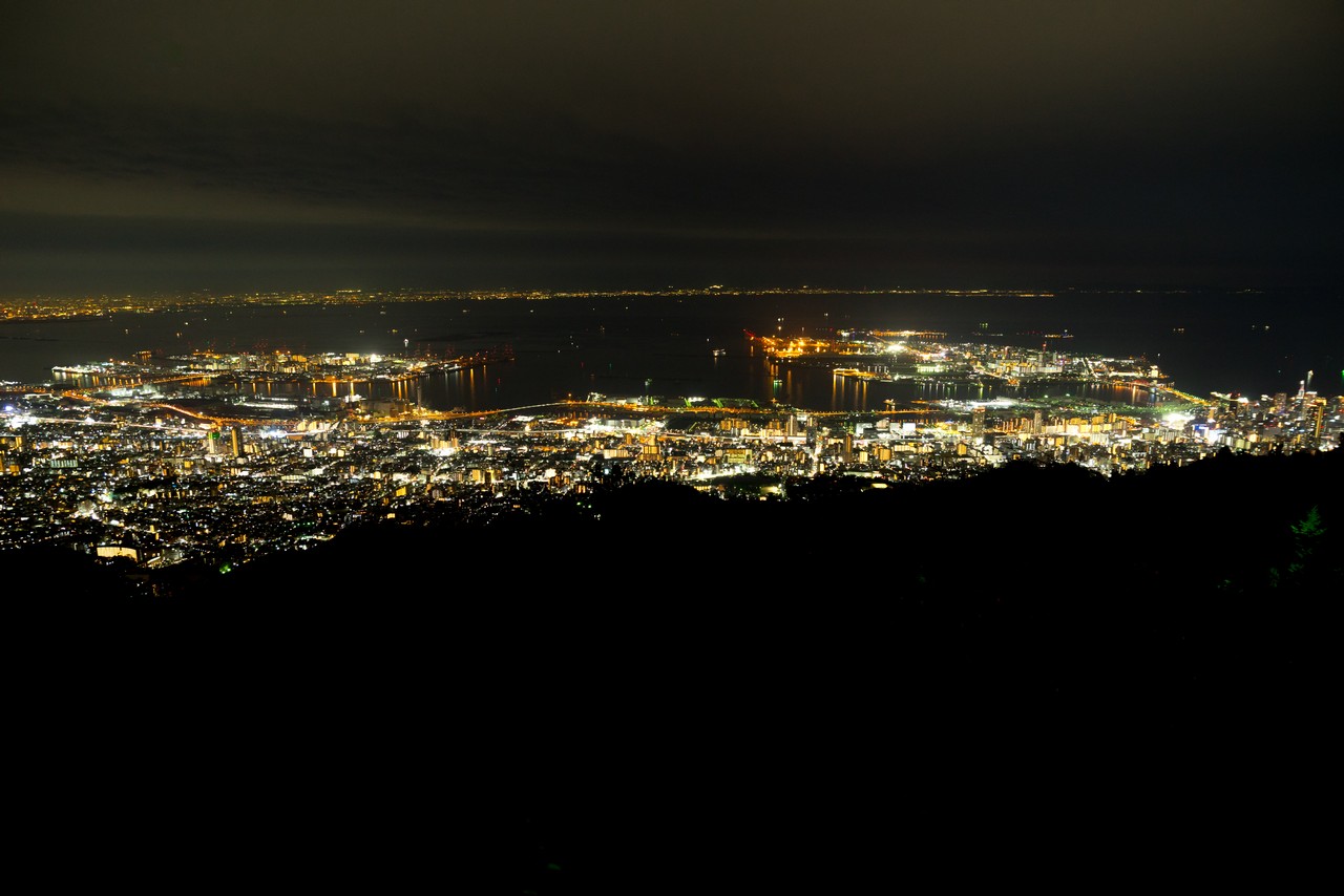 摩耶山から見た夜景