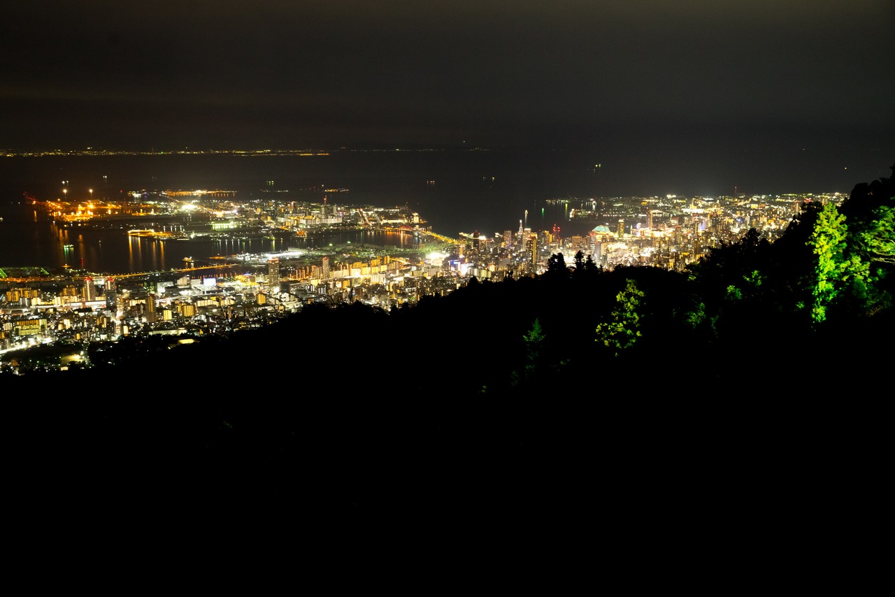 摩耶山から見た夜景