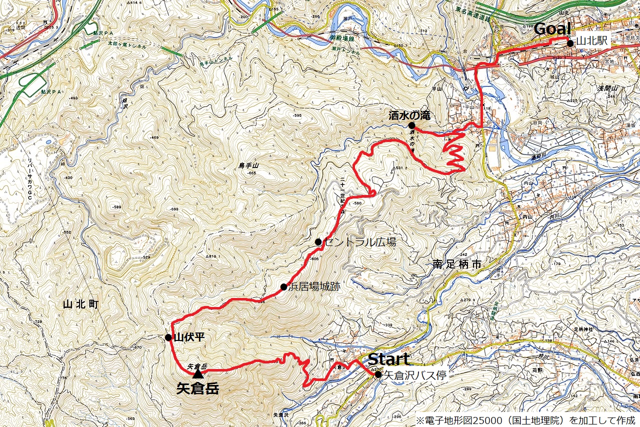 210223矢倉岳-map