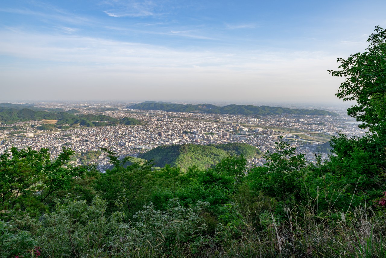 吾妻山からの眺望