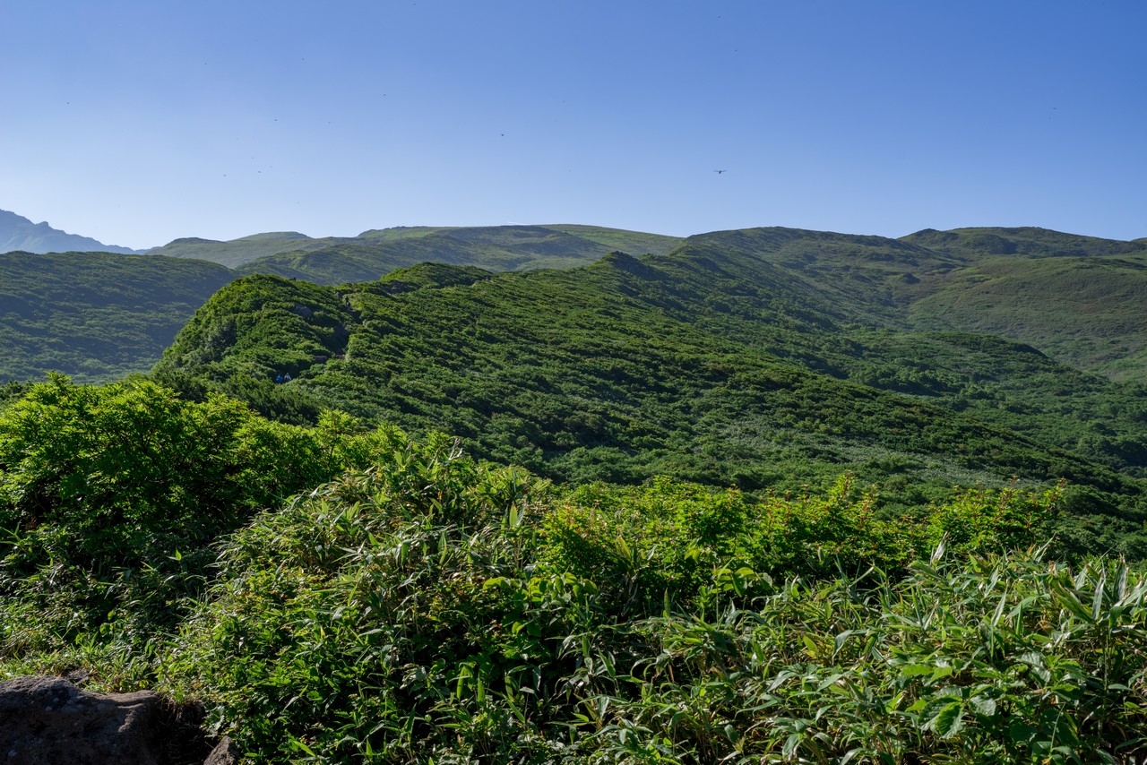 鳥海山　象潟口コースの登山道