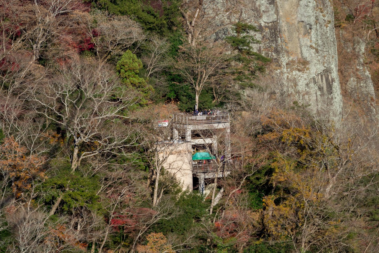 袋田の滝の鑑瀑台