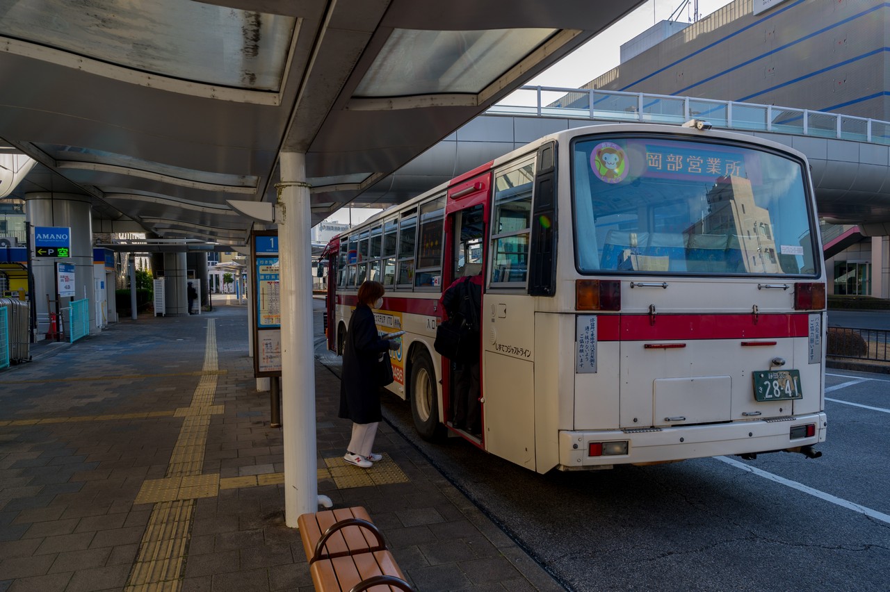 焼津駅のバス乗り場