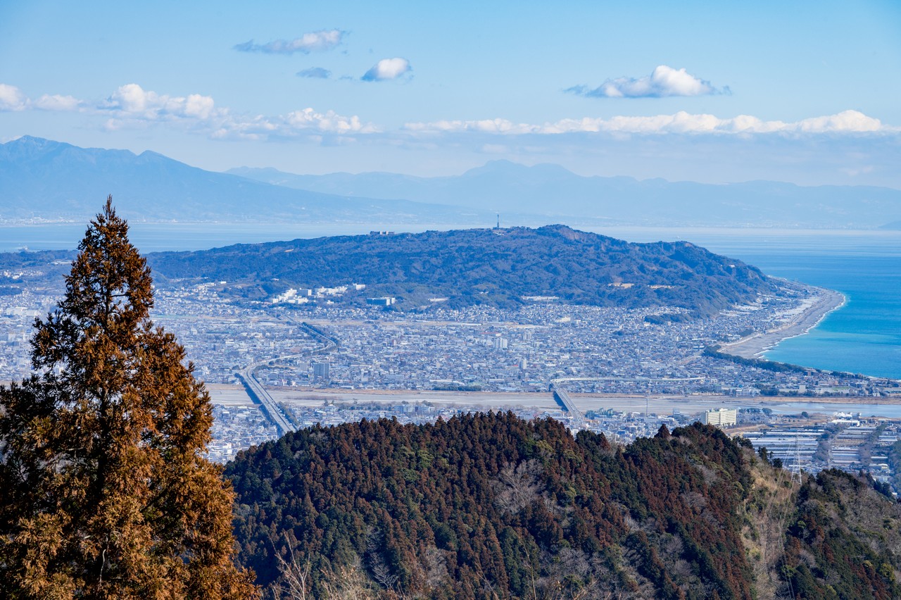 高草山から見た日本平
