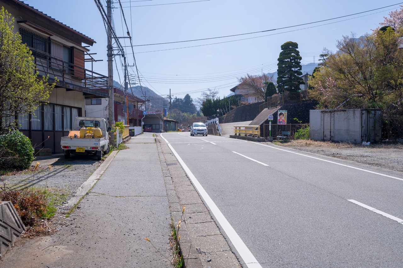 檜峯神社入口バス停