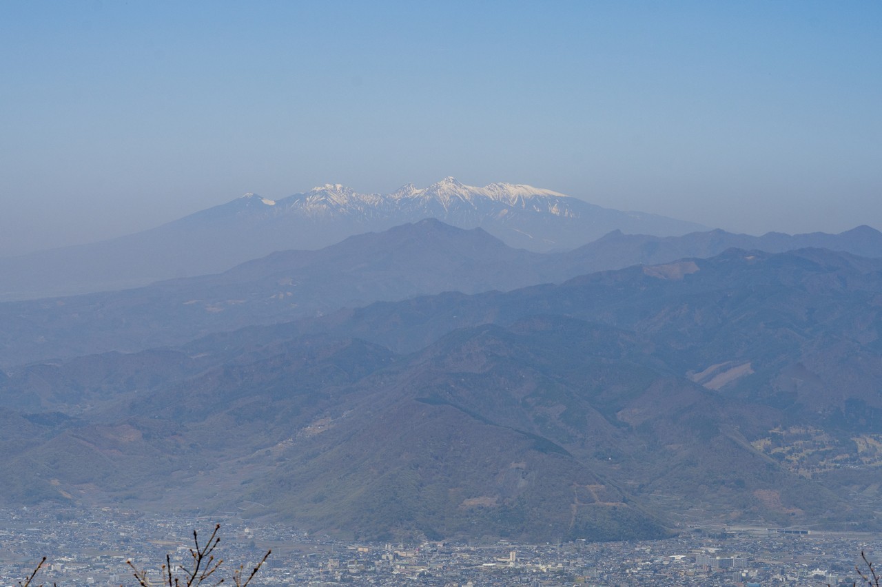 大栃山から見た八ヶ岳