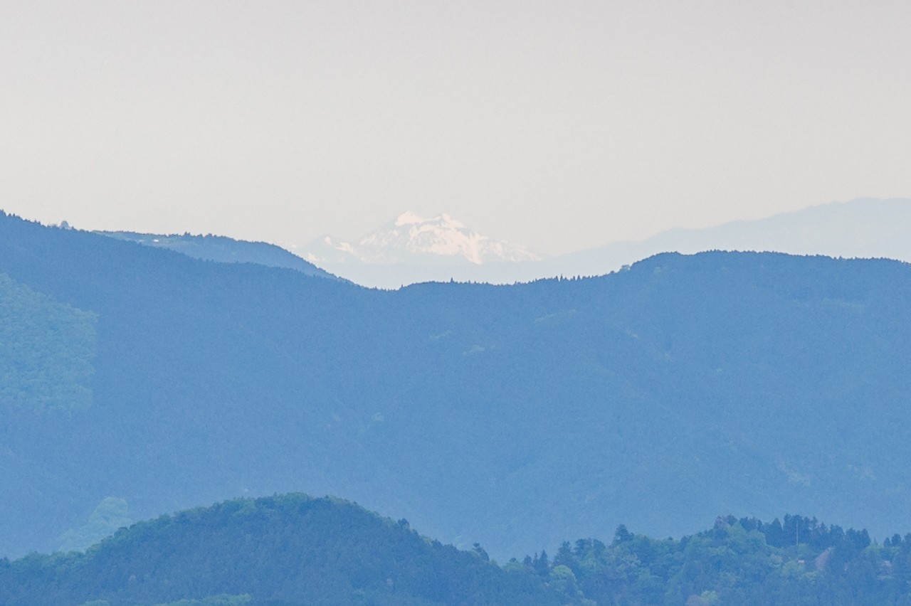 岩茸石山から見た燧ヶ岳