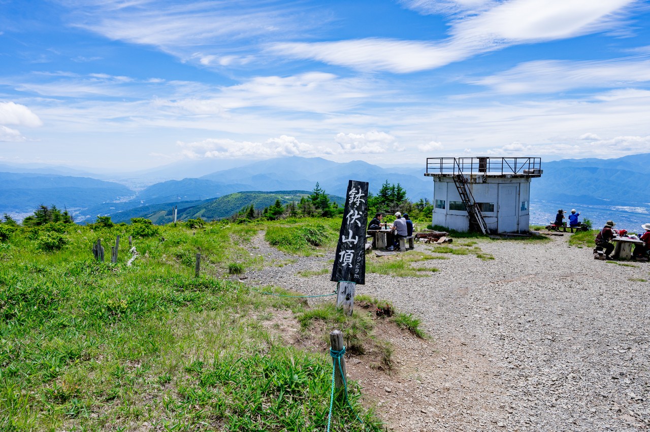 鉢伏山の展望台