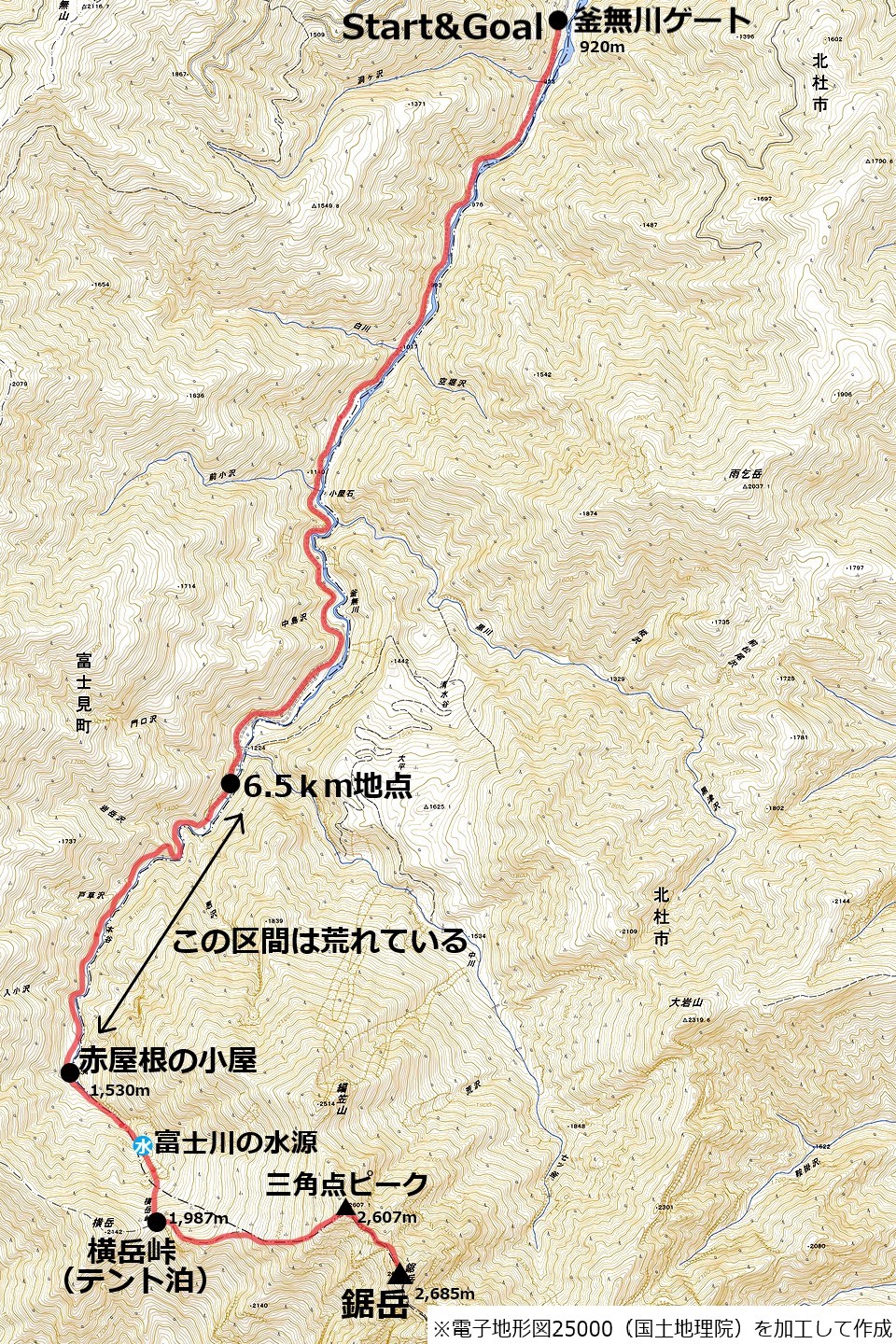 221002鋸岳-map
