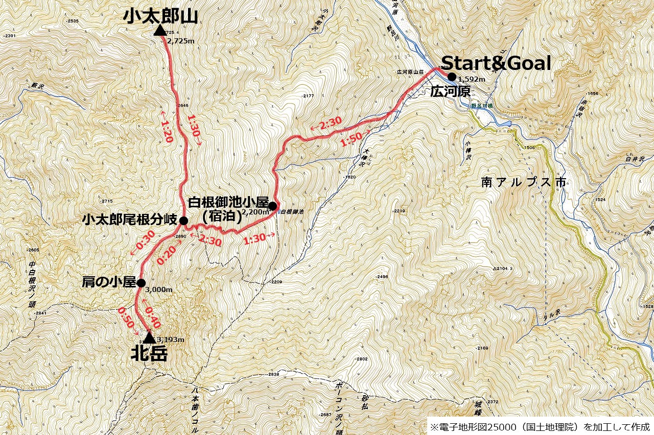 221030小太郎山-map