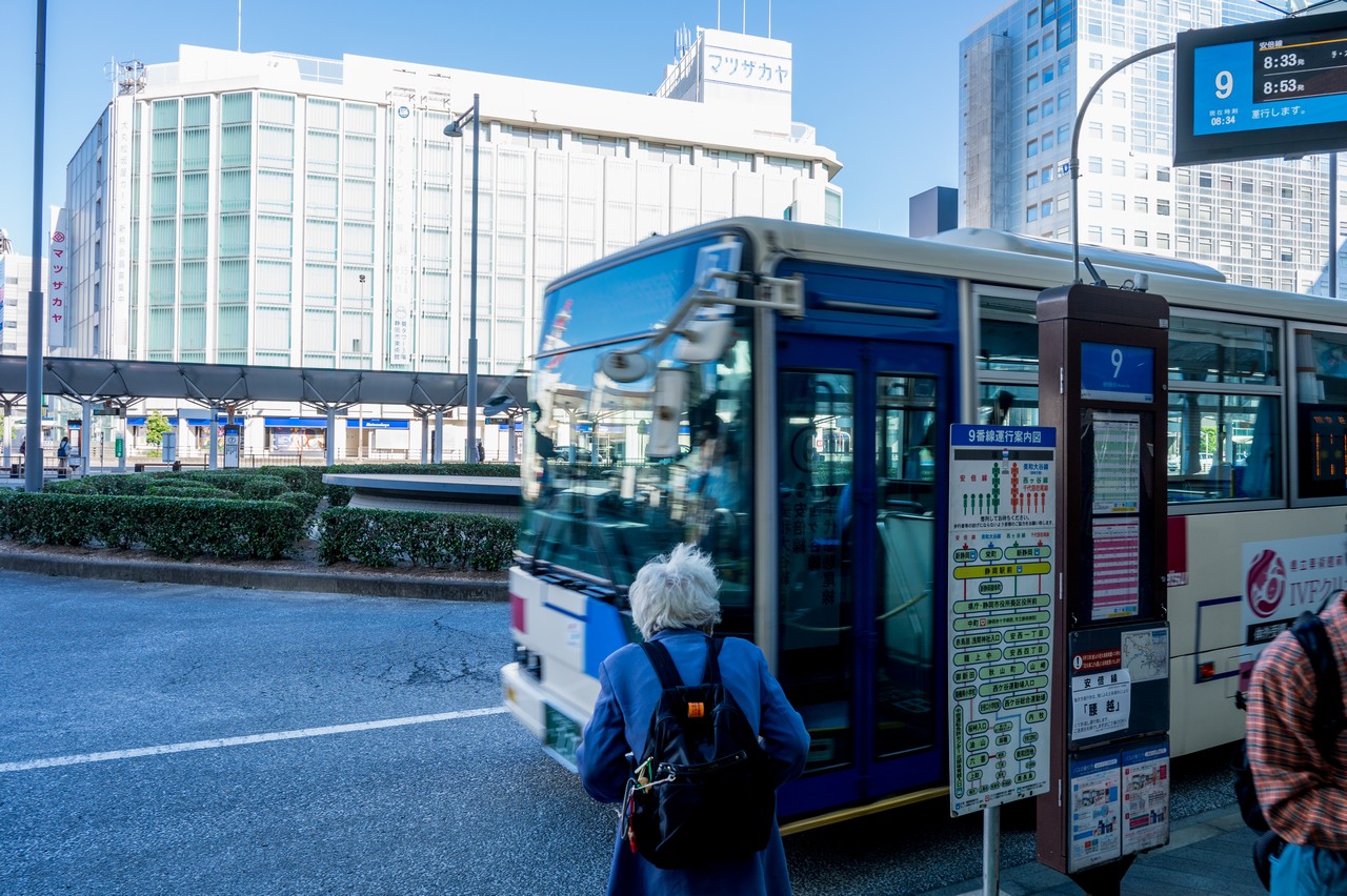 静岡駅のバス停