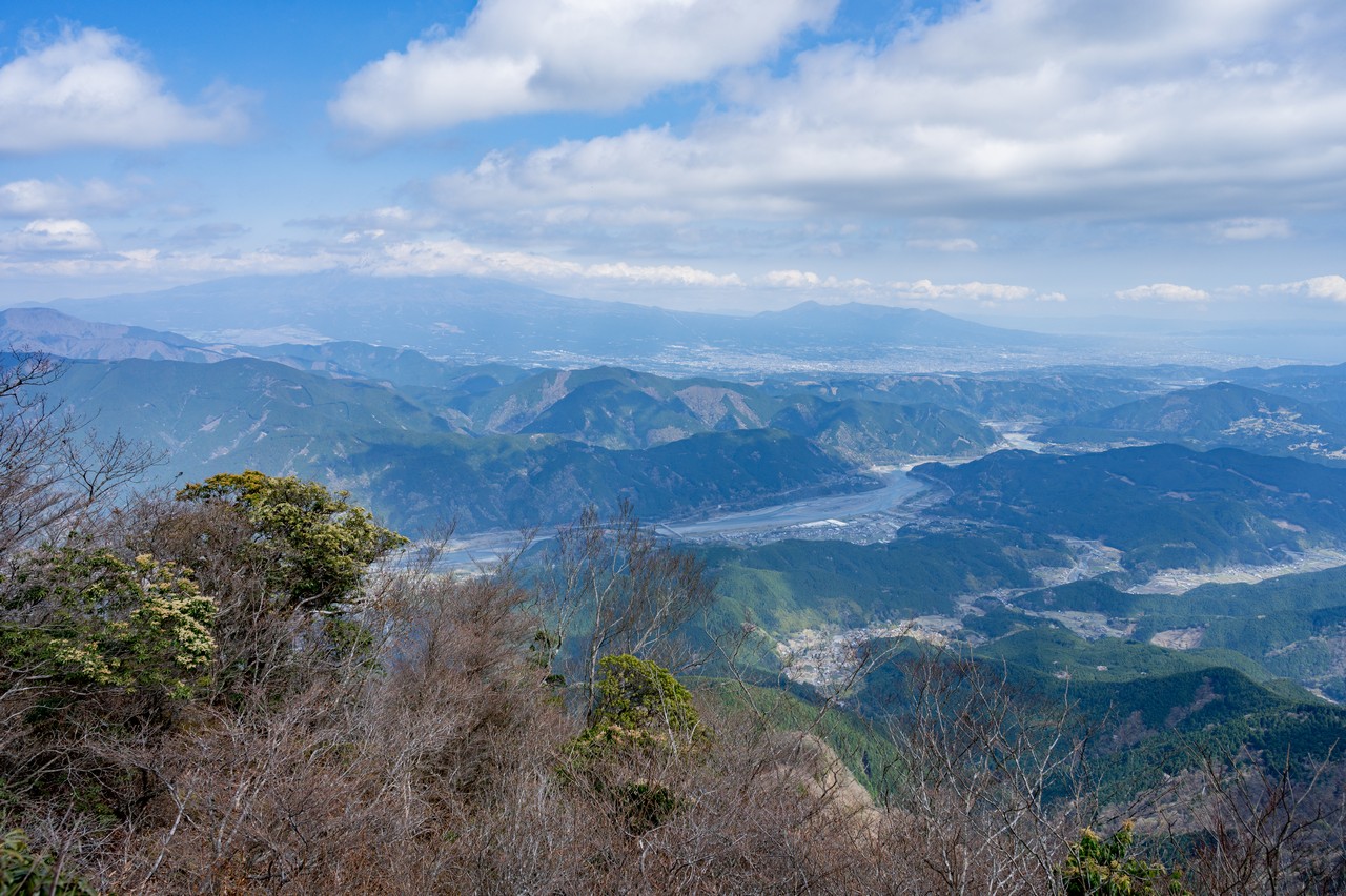 篠井山山頂からの展望