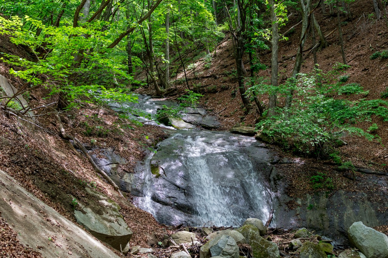 滝子山のナメ滝