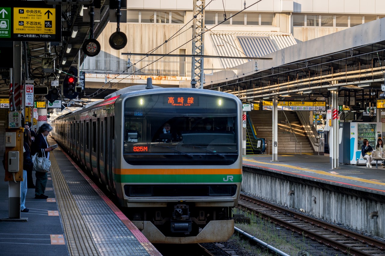 上野駅の在来線ホーム