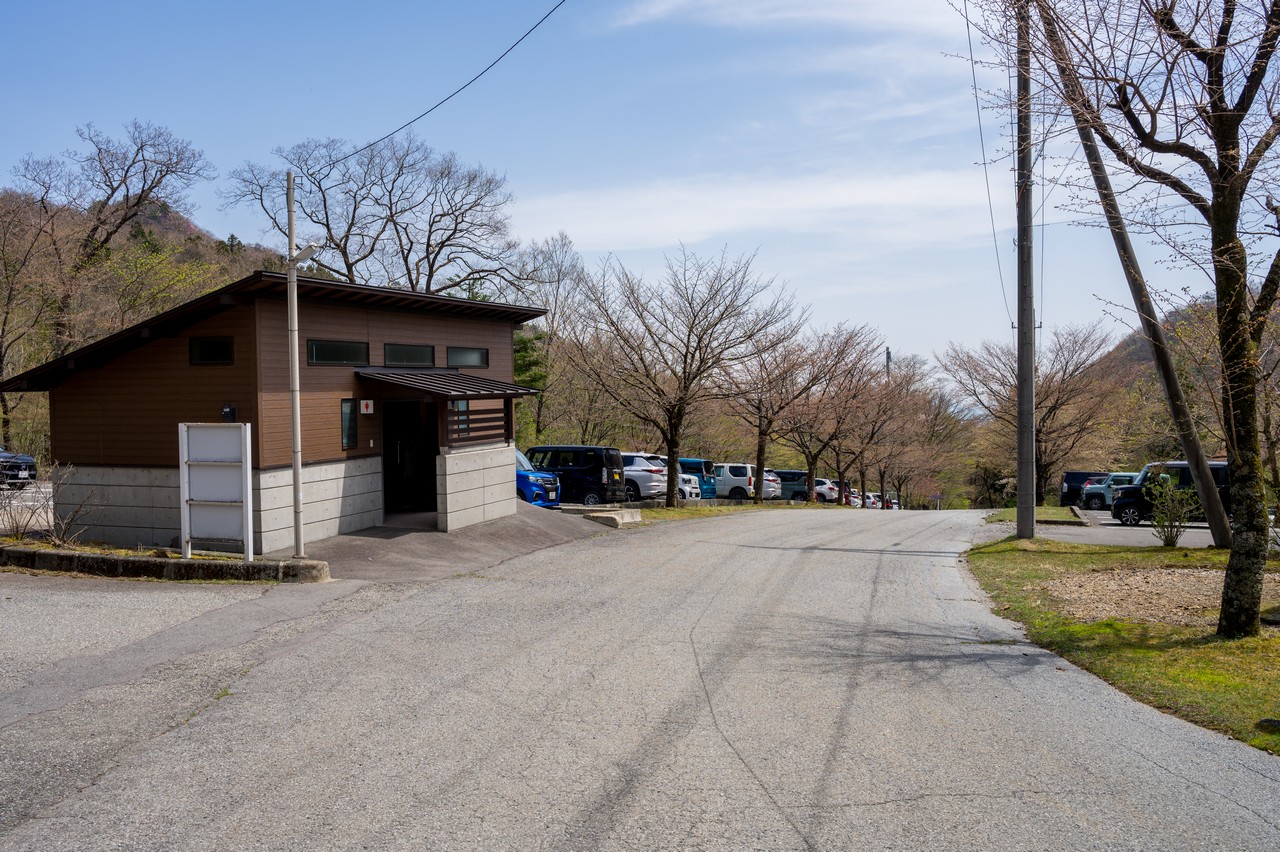 利平茶屋森林公園の駐車場