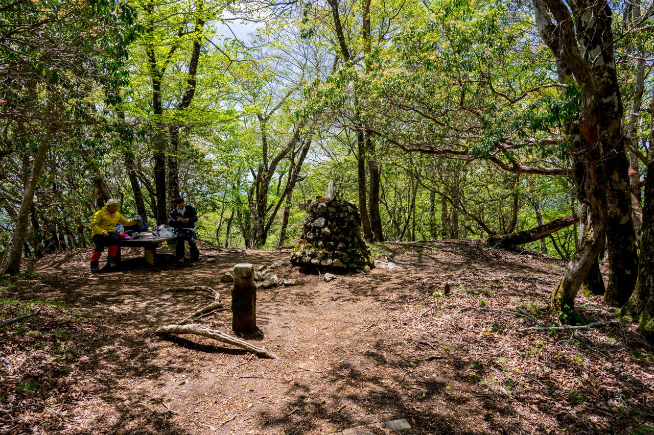 畦ヶ丸山頂の様子