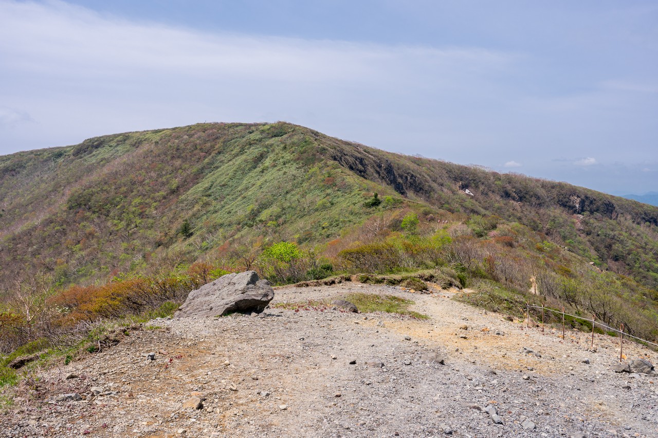 牛ヶ首から見た日の出平