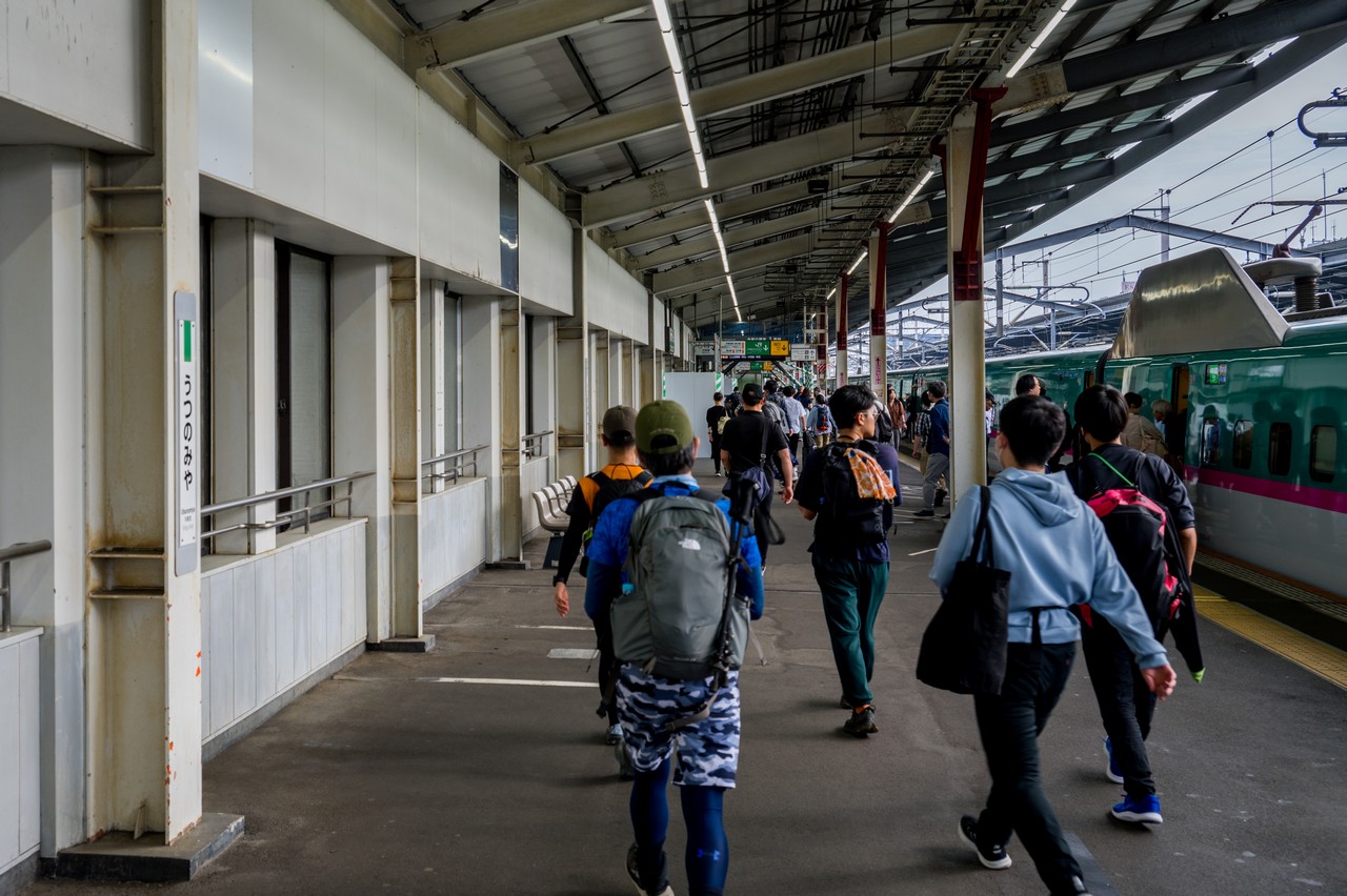 宇都宮駅の新幹線ホーム