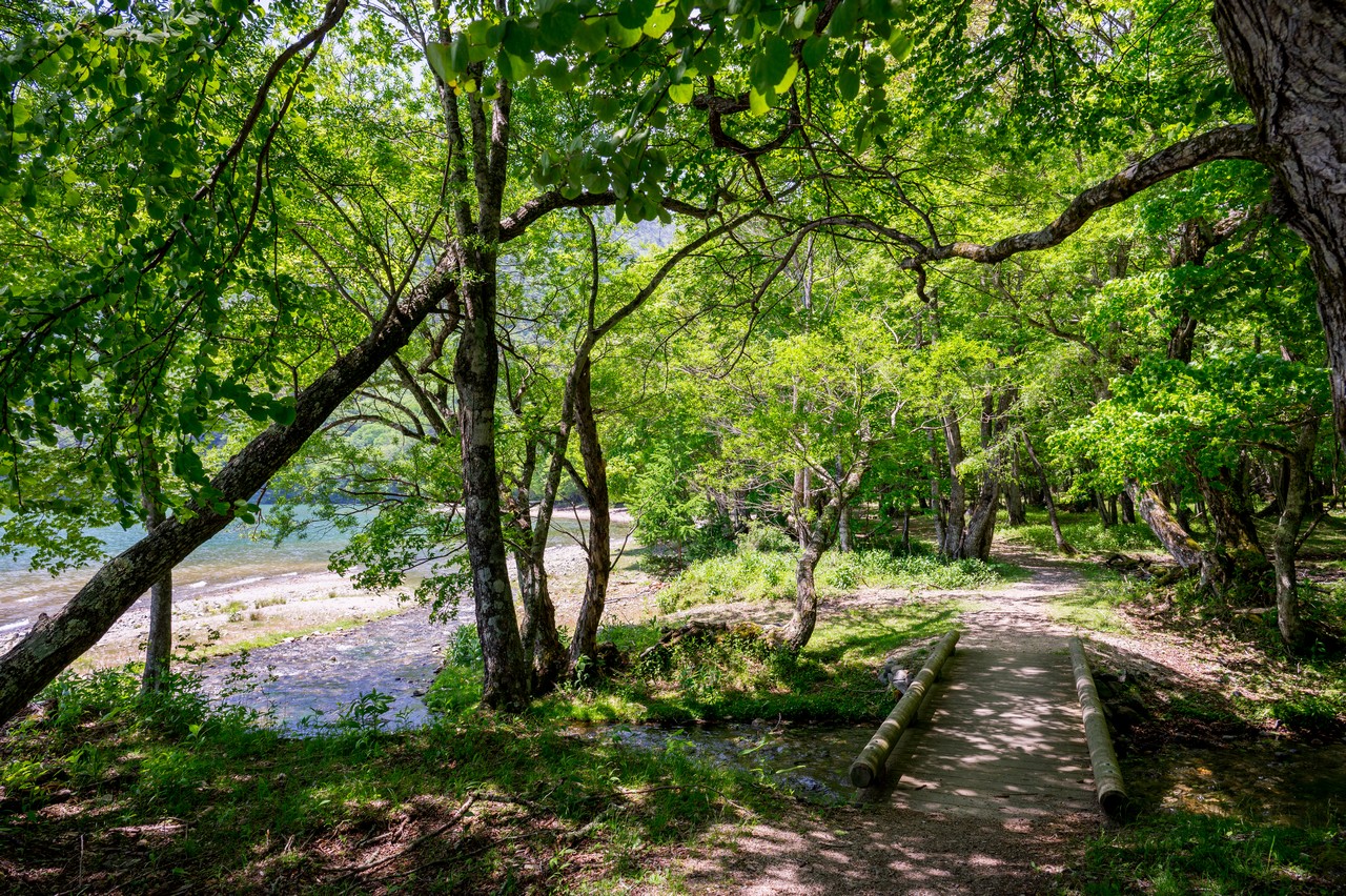 天手ヶ浜の湯歩道