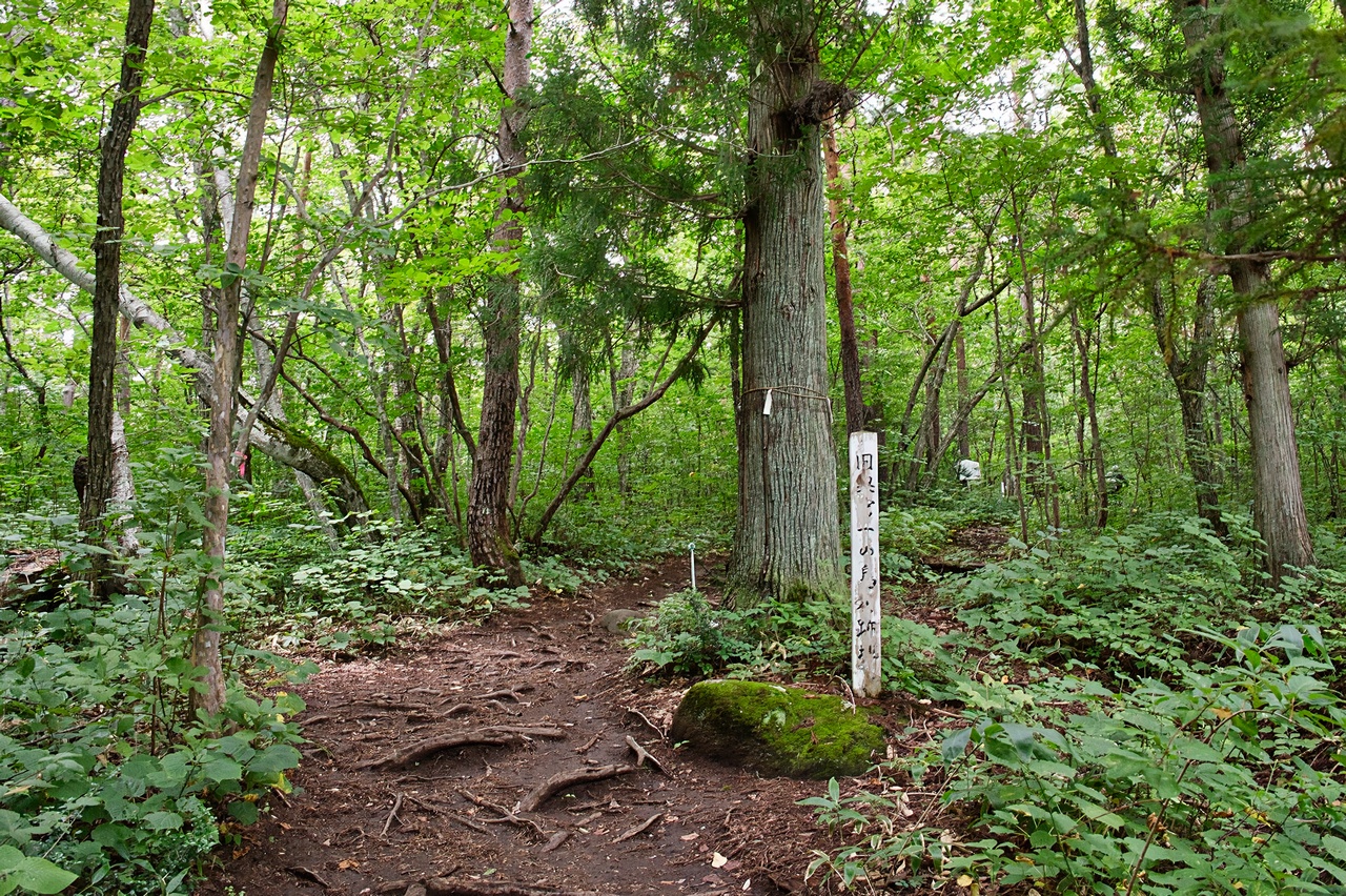 飯縄山 一の鳥居跡