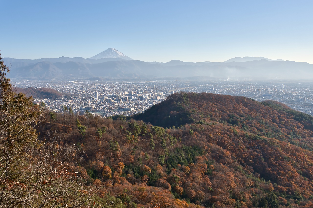 八王子山からの展望