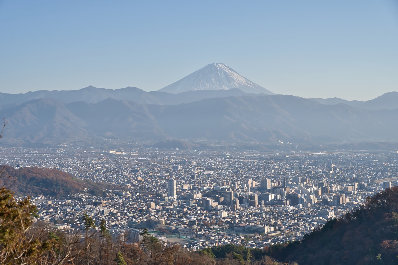 八王子山からの展望
