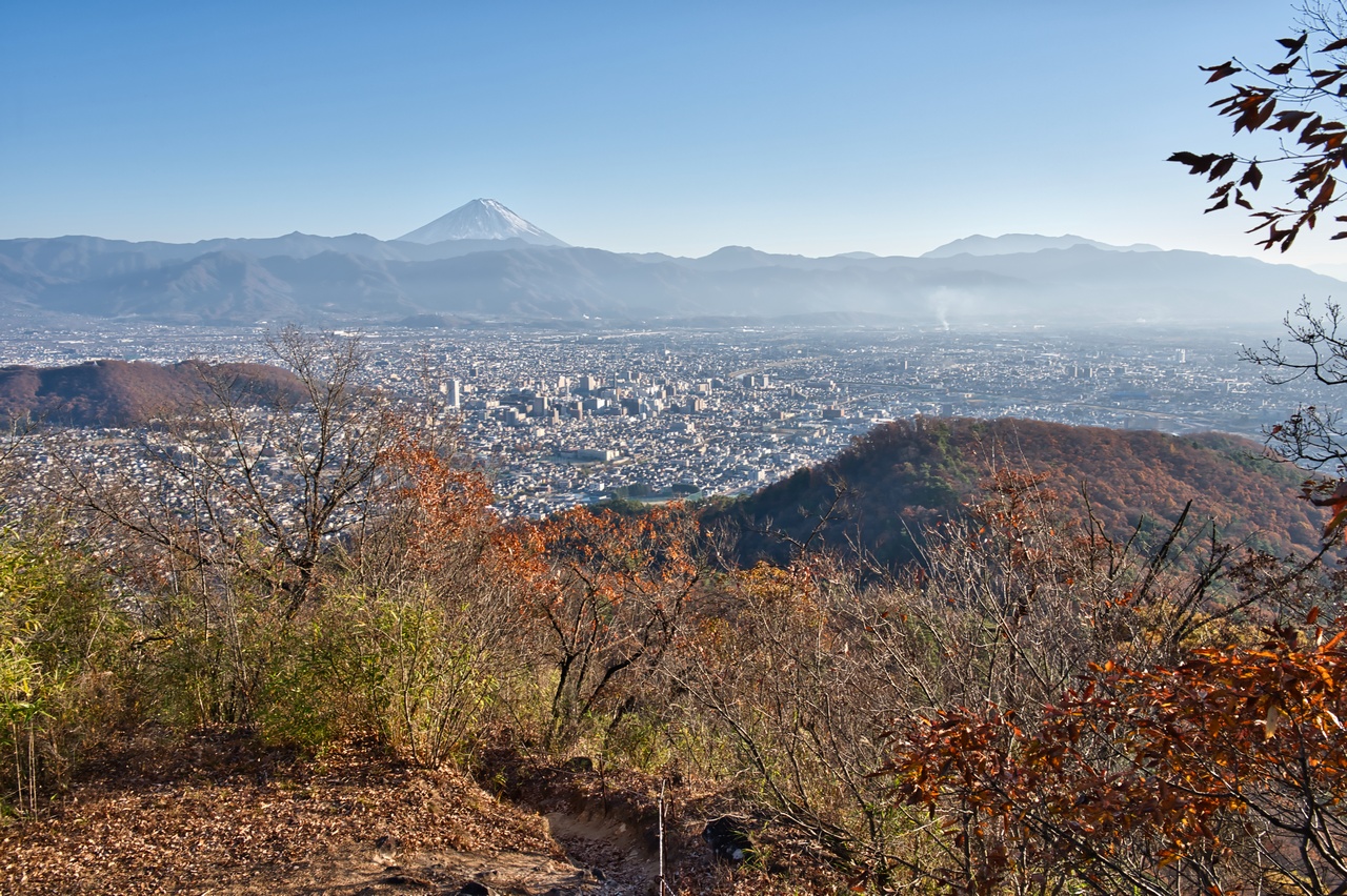 八王子山山頂からの展望