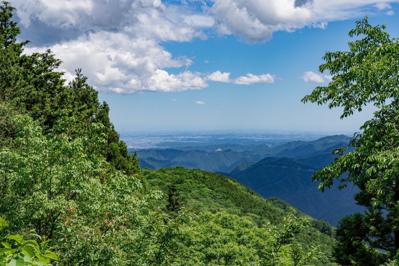 武川岳山頂からの展望