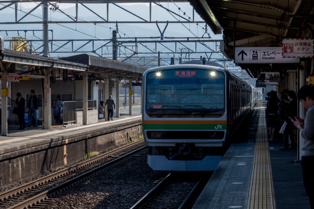 三島駅の東海道本線ホーム