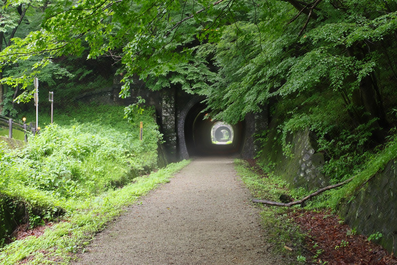 アプトの道のトンネル