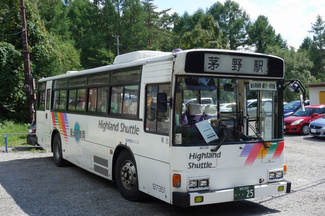 茅野行きの路線バス