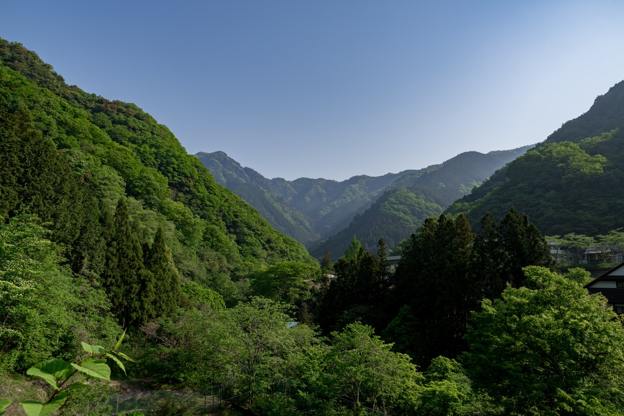 檜原村の光景
